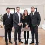 (L-R) Tony Huynh, David Curran Krystine Curran, and Danny Vo. Image: Supplied