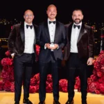 (L-R) William Pereira, Norman Tran, Adrian Tsavalas - Adrian William Real Estate. Image supplied