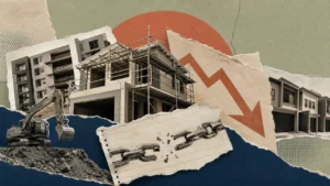 Major Aussie home builder collapses into administration, blaming tax changes and soft market. Image: Lois