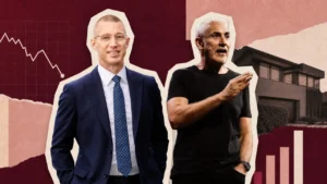 Market at a Crossroads: Ray White's David McMahon (left) argues that strategic agents are still finding success, while real estate commentator Tom Panos (right) warns of a frozen Sydney auction market. Images: Supplied/Lois