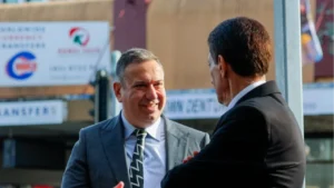 McGrath Inner South West Group Principal George Kapos (L) with agent Tom Touma (R). Image: Supplied