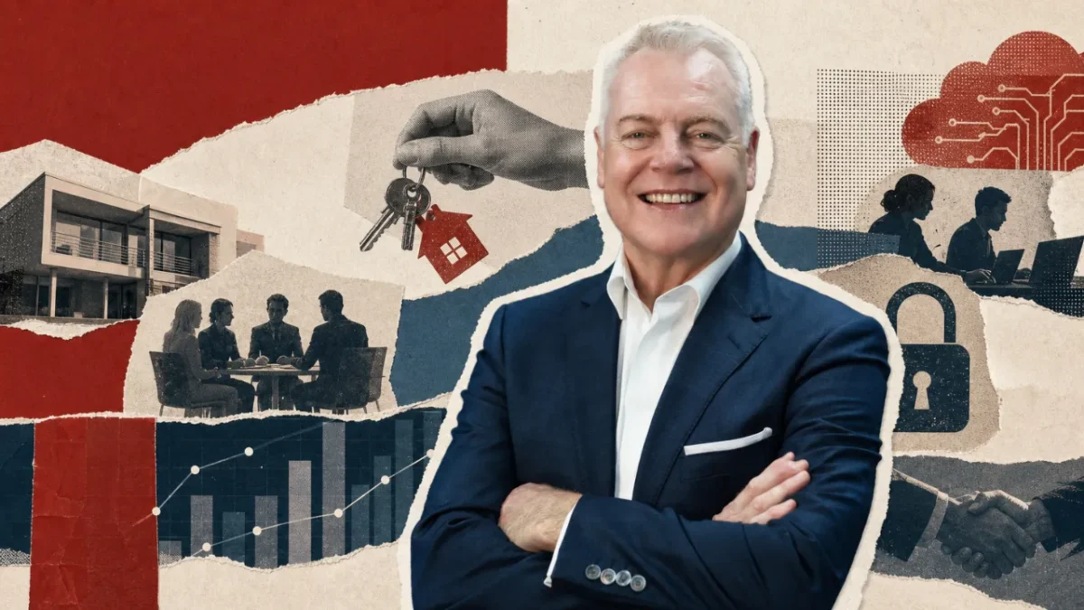 "The best networks don't replace entrepreneurship. We enable it." David Edwards, CEO of First National Real Estate. Image: Supplied/Lois