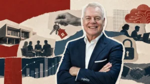 "The best networks don't replace entrepreneurship. We enable it." David Edwards, CEO of First National Real Estate. Image: Supplied/Lois
