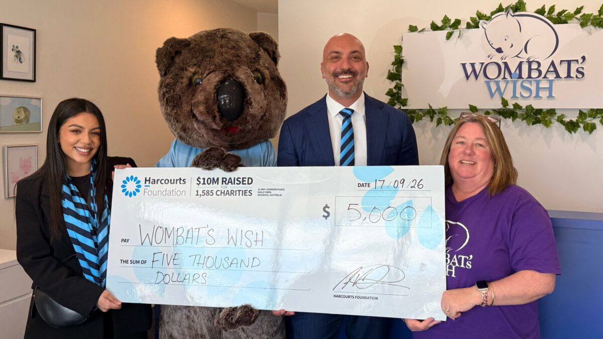 How one Harcourts office is supporting bereaved local families