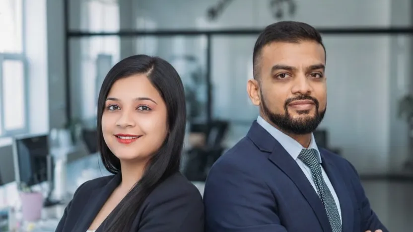Misal Patel and Khushi Shah. Image: Supplied
