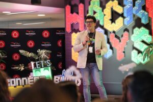 REA Group CTO Steve Maidment speaking at REA Hackdays 2026