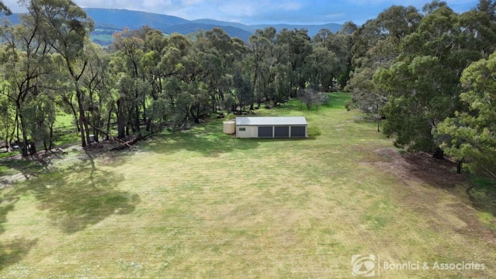 Father brought to tears as son secures first home in five-acre Yackandandah auction