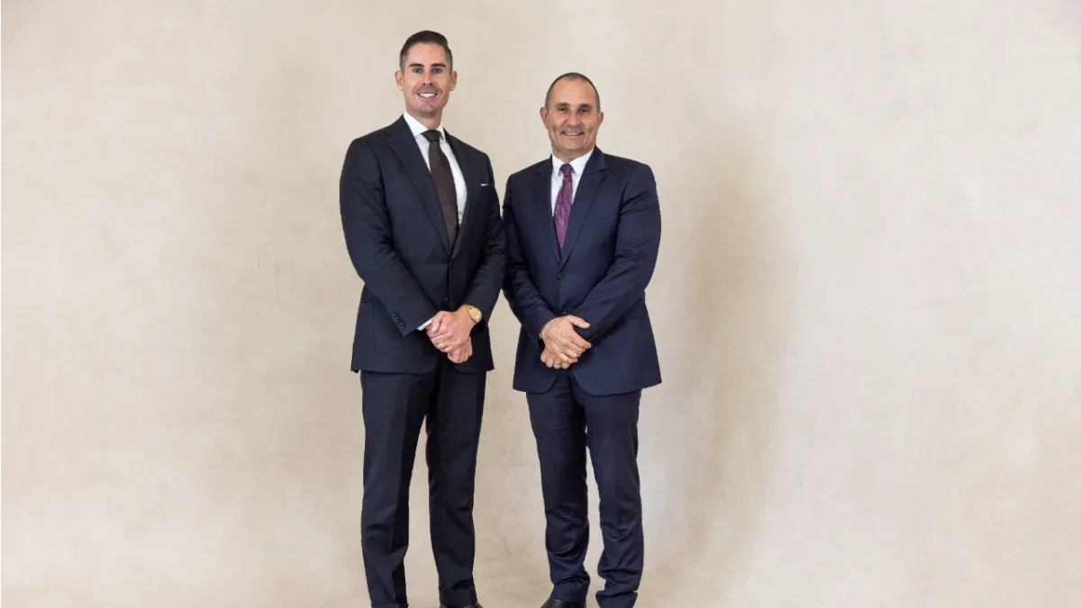 Ben Pike and Simon Perri. Image: Supplied