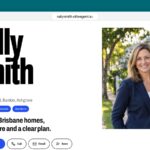 An example Front Page at sallysmith.eliteagent.au